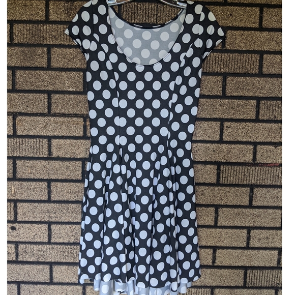 COPY - Black Milk Evil Monochromatic Dot dress M MUSEUM FEELER - Picture 3 of 14